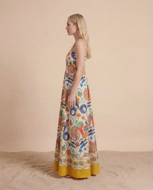 Rochie Maxi Folk Art