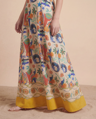 Rochie Maxi Folk Art