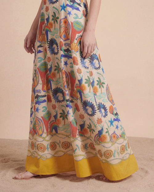 Rochie Maxi Folk Art