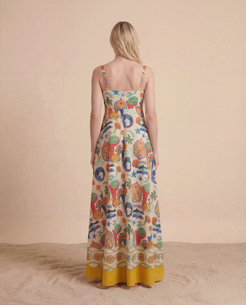 Rochie Maxi Folk Art