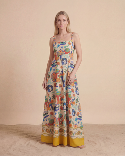 Rochie Maxi Folk Art