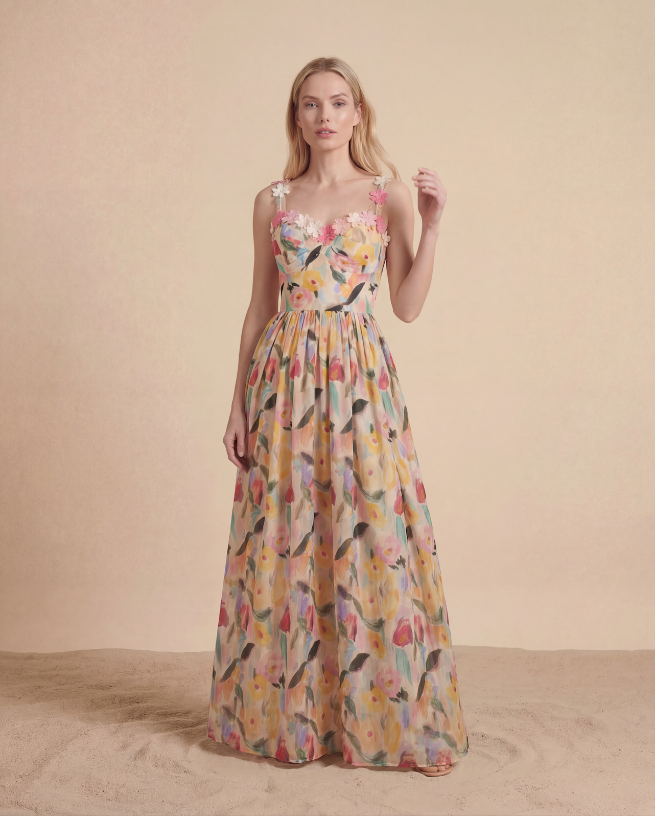 Rochie Maxi Folk Art